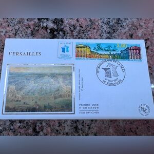 1997 Versailles First Day Cover Envelope
